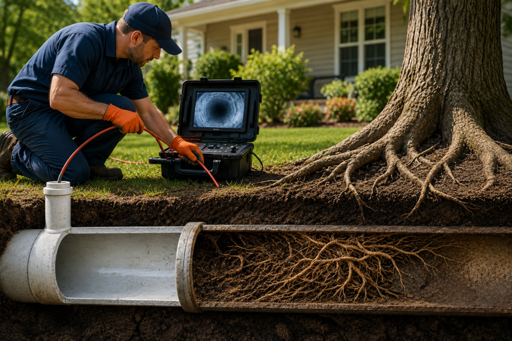 sewer lines